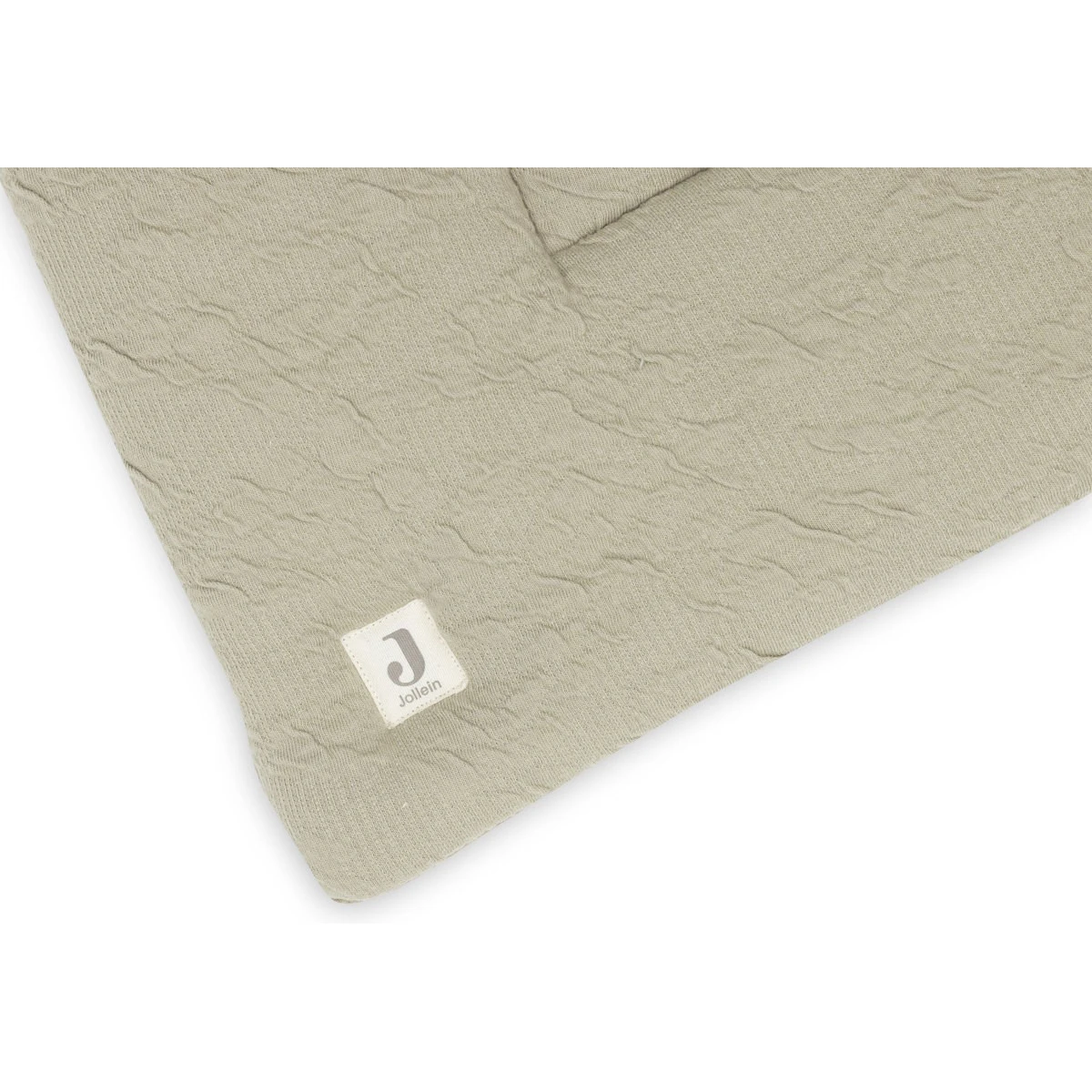 Jollein Soft Waves Olive Green 75 X 95 Cm Boxkleed 017-512-67052 3 Jollein Soft Waves Olive Green 75 X 95 Cm Boxkleed 017-512-67052 - Afbeelding 3