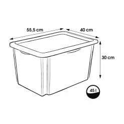 Keeeper Bambi Wit 45L Opbergbox 1223900126600 -BabyWereldNederland keeeper bambi wit 45l opbergbox 1223900126600 5