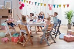 Kinderkraft Enock Grijs/Naturel Houten Meegroei Kinderstoel KKKENOCGRY0000 -BabyWereldNederland kinderkraft enock houten kinderstoel 101 2
