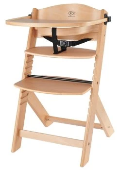 Kinderkraft Enock Naturel Houten Meegroei Kinderstoel KKKENOCNAT0000