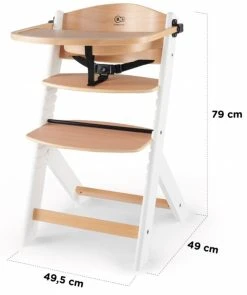 Kinderkraft Enock Grijs Meegroei Kinderstoel KKKENOCGRYF000 -BabyWereldNederland kinderkraft enock wit meegroei kinderstoel kkkenocnat0000 7 1