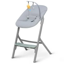 Kinderkraft Livy Olive Green 4-in-1 Meegroeistoel Incl. Calmee Wipstoeltje KHLICA00GRE0000 -BabyWereldNederland kinderkraft livy aster pink 4 in 1 meegroeistoel incl 4