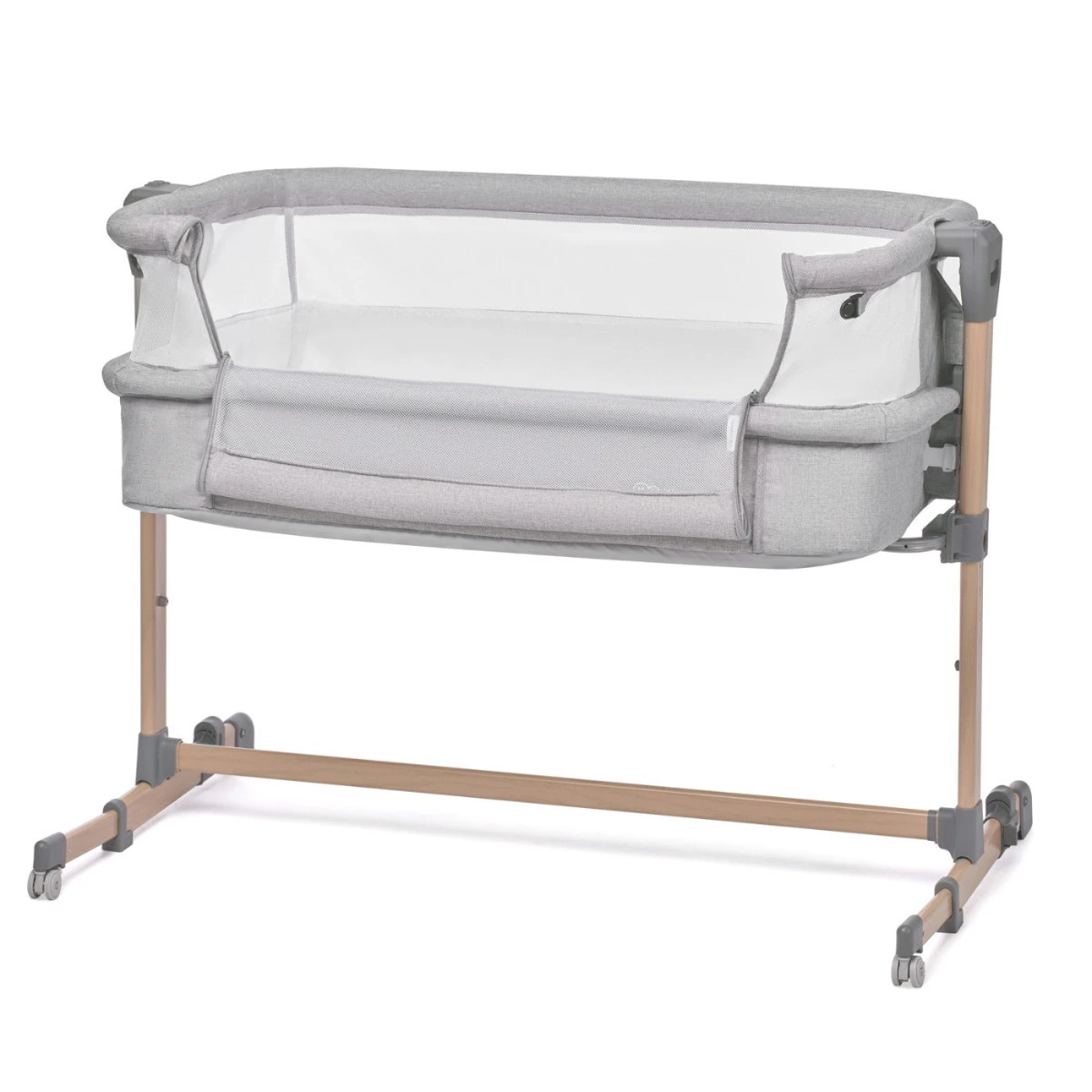 Kinderkraft Neste Air Grey-Wood Wieg Aan Bed KKLNEAIRGRY00W 3 Kinderkraft Neste Air Grey-Wood Wieg Aan Bed KKLNEAIRGRY00W - Afbeelding 3