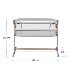 Kinderkraft Neste Air Grey-Wood Wieg Aan Bed KKLNEAIRGRY00W 18 Kinderkraft Neste Air Grey-Wood Wieg Aan Bed KKLNEAIRGRY00W -BabyWereldNederland kinderkraft neste air grey wood wieg aan bed kklneairgry00w .8