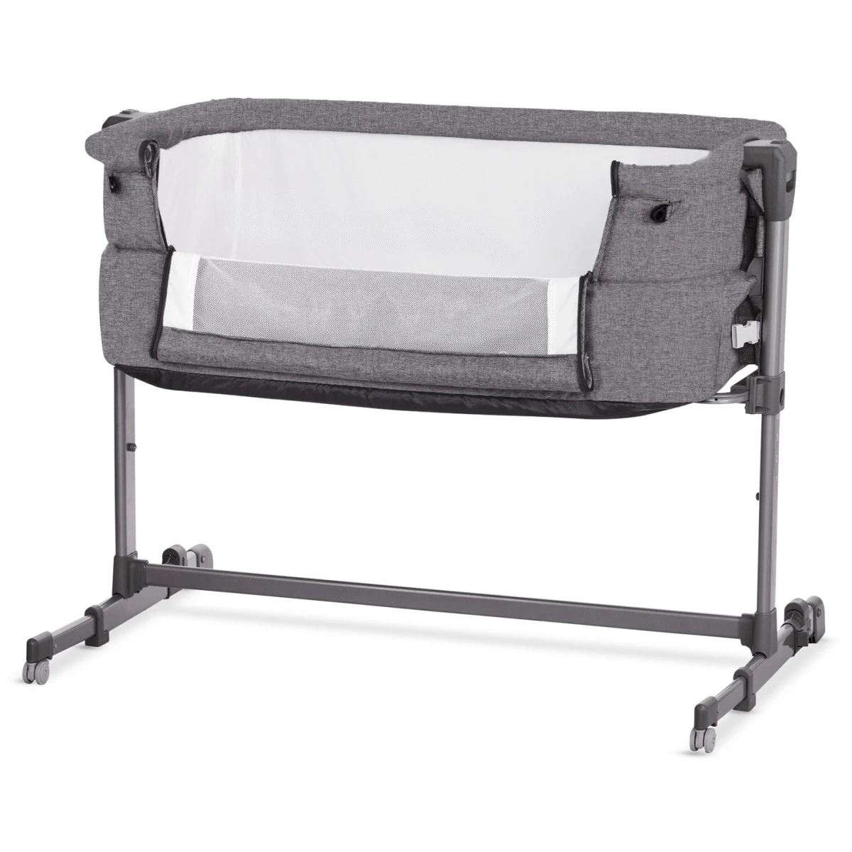 Kinderkraft Neste Up Melange Wieg Aan Bed KKLNESTGRYM00N 2 Kinderkraft Neste Up Melange Wieg Aan Bed KKLNESTGRYM00N - Afbeelding 2