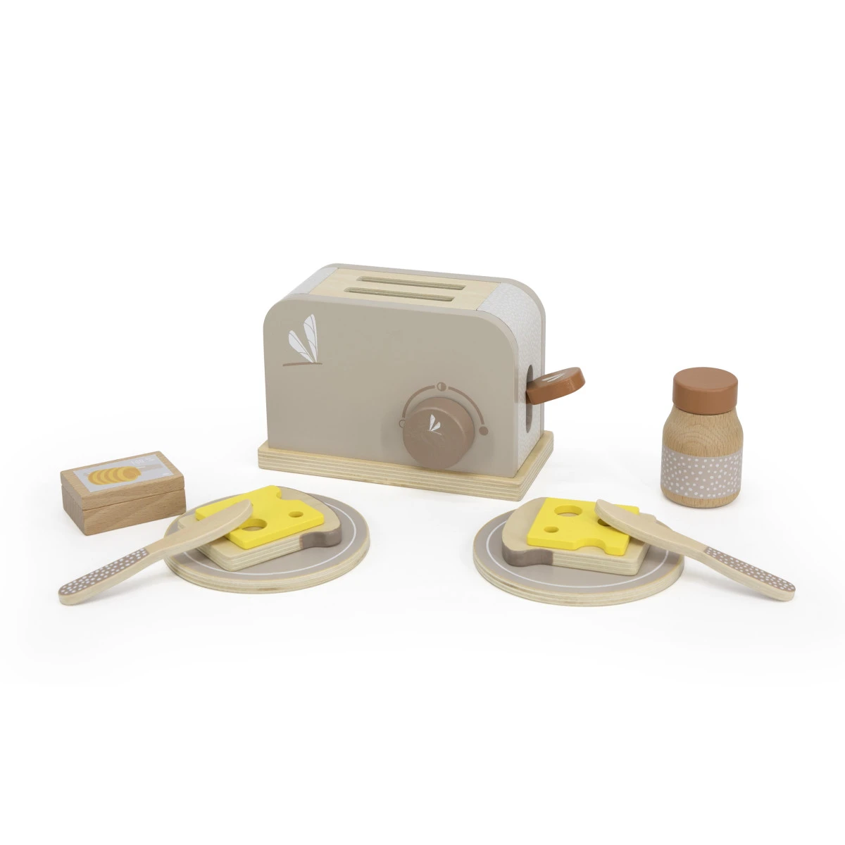 Label Label Nougat Houten Broodrooster LLWT-37094 3 Label Label Nougat Houten Broodrooster LLWT-37094 - Afbeelding 3