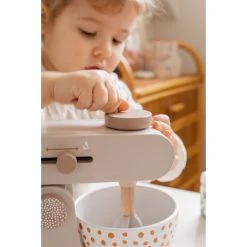 Label Label Nougat Houten Keukenmixer LLWT-37087 -BabyWereldNederland label label nougat houten keukenmixer llwt 37087 8