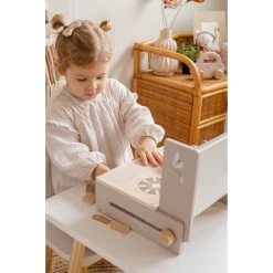 Label Label Nougat Houten Kookstel LLWT-37124 -BabyWereldNederland label label nougat houten kookstel 6