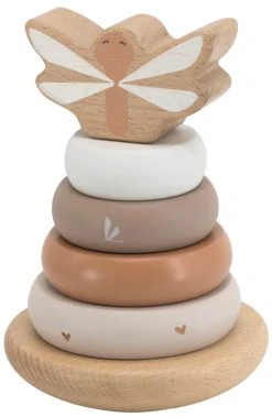 Label Label Nougat Houten Tuimelring Piramide LLWT-34383