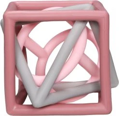 Label Label Roze 3 Stuks Geometrische Silicone Bijtringen LLST-15294 -BabyWereldNederland label label roze 3 stuks geometrische silicone bijtringen llst 15294 3
