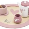 Label Label Roze Houten Theeservies Set LLWT-24838