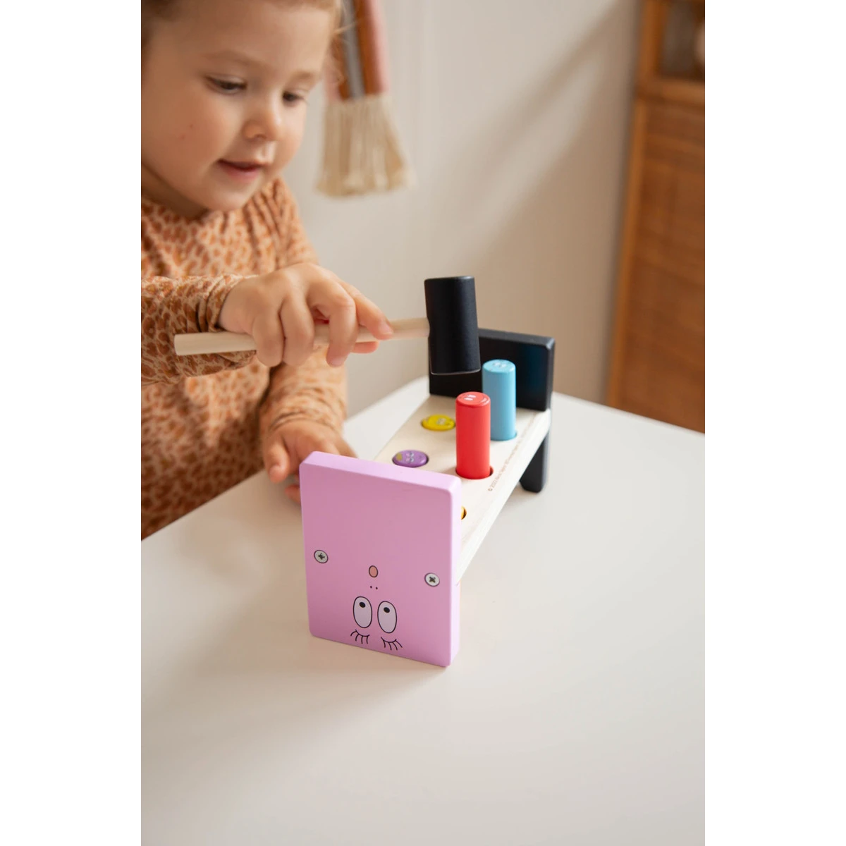 Label Label Barbapapa Houten Hamerbank LLBB-35854 5 Label Label Barbapapa Houten Hamerbank LLBB-35854 - Afbeelding 5