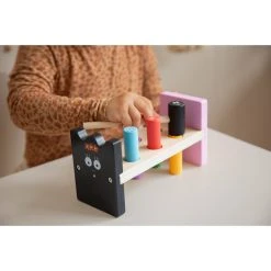 Label Label Barbapapa Houten Hamerbank LLBB-35854 8 Label Label Barbapapa Houten Hamerbank LLBB-35854 -BabyWereldNederland llbb 35854 barbapapa wooden hammer bench 08