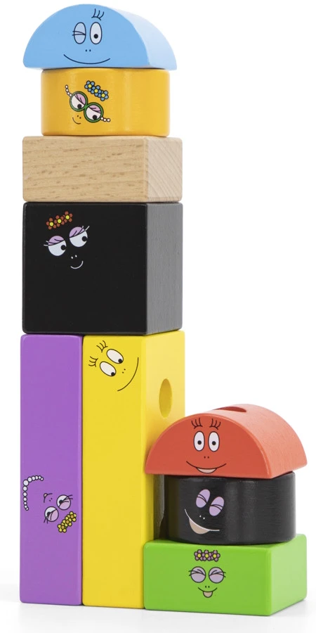 Label Label Barbapapa Houten Stapeltoren Trein LLBB-35885 3 Label Label Barbapapa Houten Stapeltoren Trein LLBB-35885 - Afbeelding 3