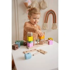 Label Label Barbapapa Houten Stapelblokken LLBB-37025 9 Label Label Barbapapa Houten Stapelblokken LLBB-37025 -BabyWereldNederland llbb 37025 barbabapapa wooden stacking blocks 14