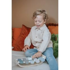 Label Label Blauw Houten Xylofoon LLWT-25477 -BabyWereldNederland llwt 25477 5420067925460 xylophone blue 02 1