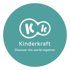 Kinderkraft Fini Grey 2-in-1 Kinderstoel KKKFINIGRY0000 -BabyWereldNederland logo kinderkraft 1 6 1 3