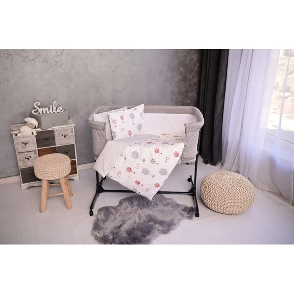 Lorelli Eva Grey Balloons 5-delige Set Voor Wieg En Ledikant 2080114-5301 6 Lorelli Eva Grey Balloons 5-delige Set Voor Wieg En Ledikant 2080114-5301 - Afbeelding 6