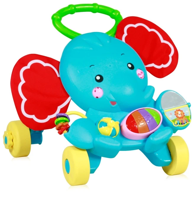 Lorelli Musical Piano Elephant Walker Loopwagen 1005040 1 Lorelli Musical Piano Elephant Walker Loopwagen 1005040