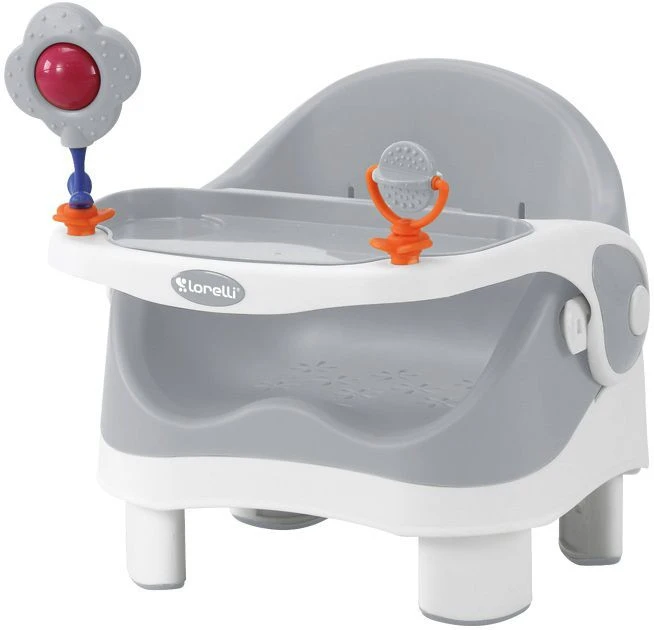 Lorelli Pixi Grey & White Kinderstoel 1010028-0003 1 Lorelli Pixi Grey & White Kinderstoel 1010028-0003