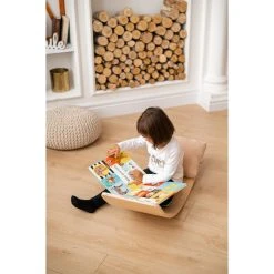 Luna Toys Beige Kussen Voor Balansbord LU-00582 -BabyWereldNederland luna toys beige kussen voor balansbord 1