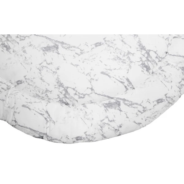 MamaLoes Marmer Wit 90 Cm Rond Boxkleed ML020208 2 MamaLoes Marmer Wit 90 Cm Rond Boxkleed ML020208 - Afbeelding 2