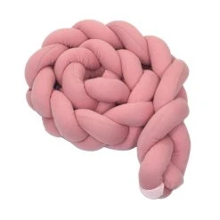 MamaLoes Amy Ajour Roze 210 Cm Braided Bedbumper 84268 8 MamaLoes Amy Ajour Roze 210 Cm Braided Bedbumper 84268 -BabyWereldNederland mamaloes amy ajour roze 210 cm braided bedbumper 84268 3