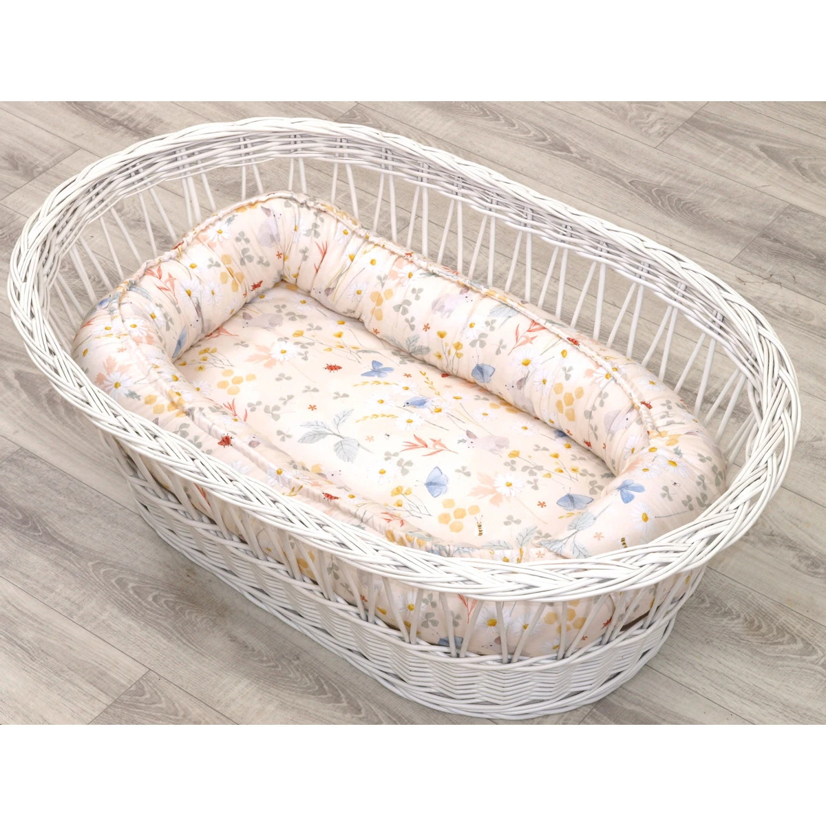 MamaLoes Amy Nature Meadow Beige Babynest 84255 3 MamaLoes Amy Nature Meadow Beige Babynest 84255 - Afbeelding 3