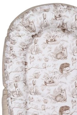 MamaLoes Bos Dieren Omkeerbaar Babynest ML020117 -BabyWereldNederland mamaloes bos dieren omkeerbaar babynest ml020117 3
