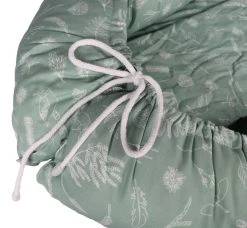 MamaLoes Botanical Stone Green Babynest 7 MamaLoes Botanical Stone Green Babynest -BabyWereldNederland mamaloes botanical stone green babynest 3