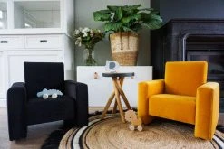 Ding Jamie Velvet Grijs Kinderfauteuil DI-34204 -BabyWereldNederland mamaloes ding jamie 14 4