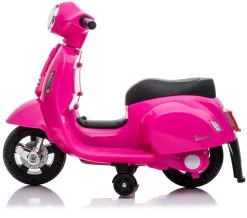 Eco Toys Pink Elektrische Vespa Scooter H1 -BabyWereldNederland mamaloes eco toys pink elektrische vespa scooter h1 2