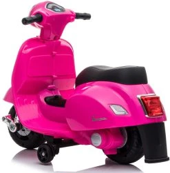 Eco Toys Pink Elektrische Vespa Scooter H1 -BabyWereldNederland mamaloes eco toys pink elektrische vespa scooter h1 4