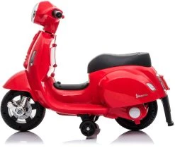 Eco Toys Red Elektrische Vespa Scooter H1 -BabyWereldNederland mamaloes eco toys red elektrische vespa scooter h1 2