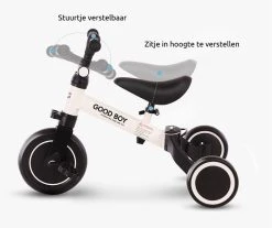 Eco Toys Rood 4-in-1 Loopfiets HC492494 -BabyWereldNederland mamaloes eco toys wit 2 in 1 loopfiets hc492494 2 2