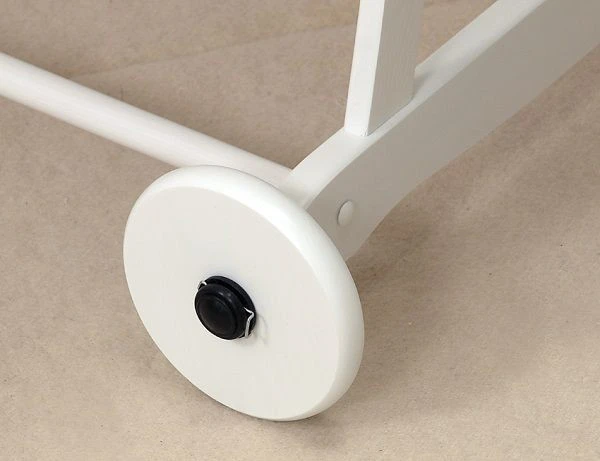 MamaLoes Grey Star De Luxe Wit Baby Wiegje 66759 4 MamaLoes Grey Star De Luxe Wit Baby Wiegje 66759 - Afbeelding 4