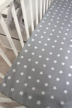 MamaLoes Grey/White Stars Boxdek W-388571 11 MamaLoes Grey/White Stars Boxdek W-388571 -BabyWereldNederland mamaloes grey white stars boxdek w 388571 8