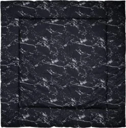 MamaLoes Marmer Zwart 100 X 100 Cm Boxkleed ML020215