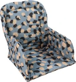 MamaLoes Panter Blauw Stoelverkleiner ML7244