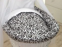 MamaLoes Panter Grijs Deluxe Wit Baby Wiegje 80749 10 MamaLoes Panter Grijs Deluxe Wit Baby Wiegje 80749 -BabyWereldNederland mamaloes panter grijs deluxe wit baby wiegje 80749 4