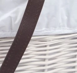 MamaLoes Rotan Wit Draagwieg Met Witte Bekleding 66933 8 MamaLoes Rotan Wit Draagwieg Met Witte Bekleding 66933 -BabyWereldNederland mamaloes rotan wit draagwieg met witte bekleding 66933 4