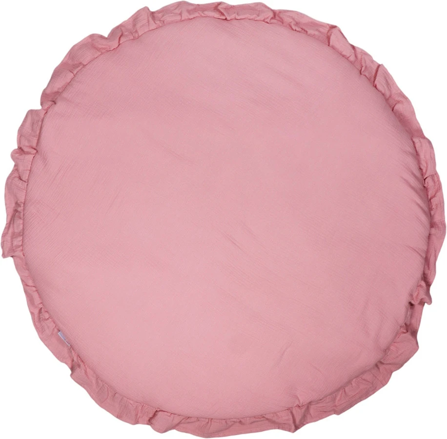 MamaLoes Soft Cotton Ruffle Licht Roze 90 Cm Rond Boxkleed ML020245 1 MamaLoes Soft Cotton Ruffle Licht Roze 90 Cm Rond Boxkleed ML020245