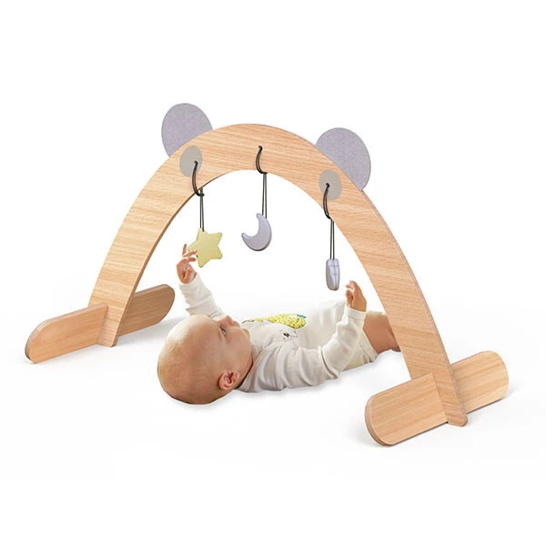 Mamatoyz Panda Houten Babygym MT24 2 Mamatoyz Panda Houten Babygym MT24 - Afbeelding 2