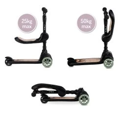 Momi Kiuru Black 2-in-1 Step/Loopfiets HUBA00035 -BabyWereldNederland momi kiuru black 2 in 1 step loopfiets huba00035 12