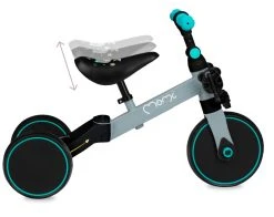 Momi Loris Grey/Turquoise 4-in-1 Ride-On Loopfiets ROBI00041 -BabyWereldNederland momi loris grey turquoise 4 in 1 ride on loopfiets robi00041 7