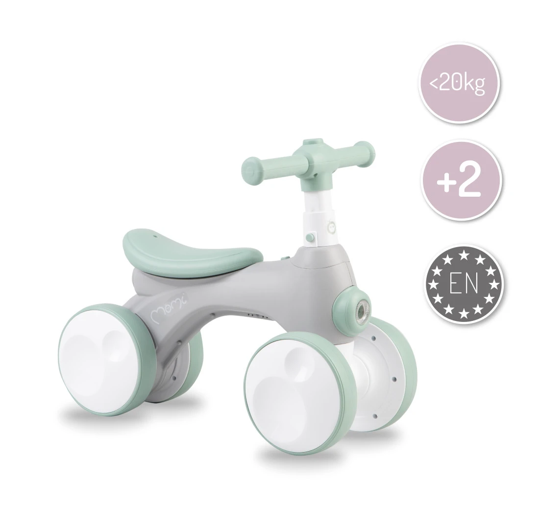 Momi Tobis Grey Ride-On Bubbles Loopfiets ROBI00043 8 Momi Tobis Grey Ride-On Bubbles Loopfiets ROBI00043 - Afbeelding 8