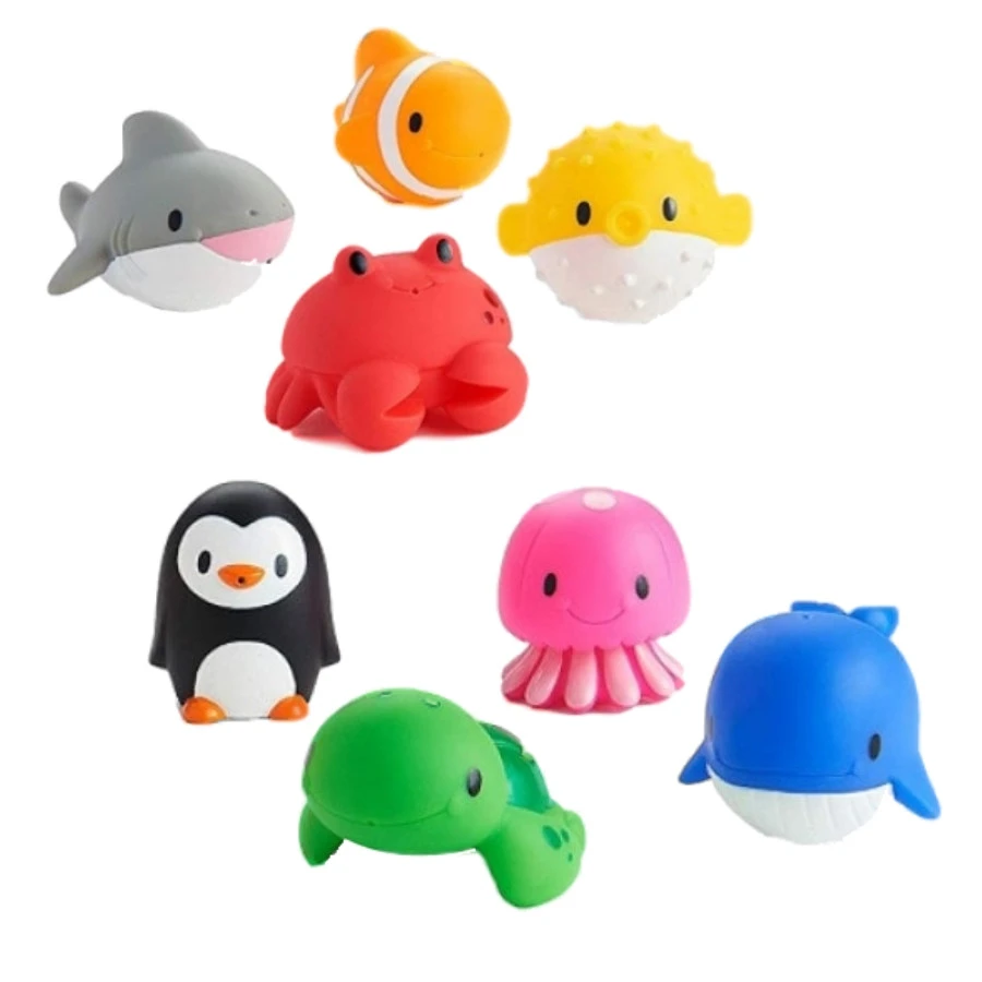 Munchkin Ocean Sea Squirts 8 Stuks Badspeeltjes 01233501 1 Munchkin Ocean Sea Squirts 8 Stuks Badspeeltjes 01233501