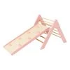 Luna Toys Roze Houten Klimrek Met Glijbaan LU-36974