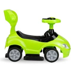 QKids Lolo Lime Green 2-in-1 Ride-on Loopauto QKIDS00007 -BabyWereldNederland qkids lolo lime green 2 in 1 ride on loopauto qkids00007 3