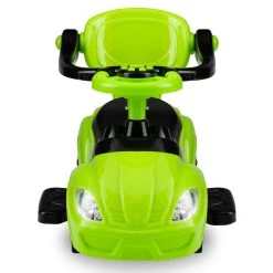 QKids Lolo Lime Green 2-in-1 Ride-on Loopauto QKIDS00007 -BabyWereldNederland qkids lolo lime green 2 in 1 ride on loopauto qkids00007 5